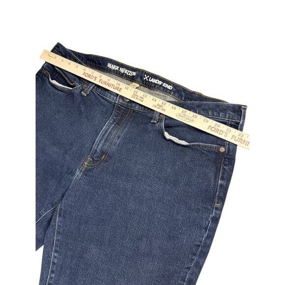 Blake Shelton X Lands’ End On Stage Men’s Jeans Stretch Denim Classic Size 46 - Picture 4 of 8